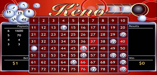 Casino Games-Online Keno Canada