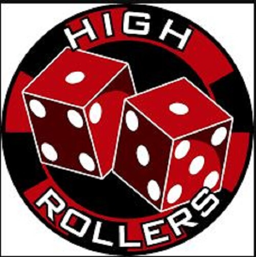 High roller casino dice and chips