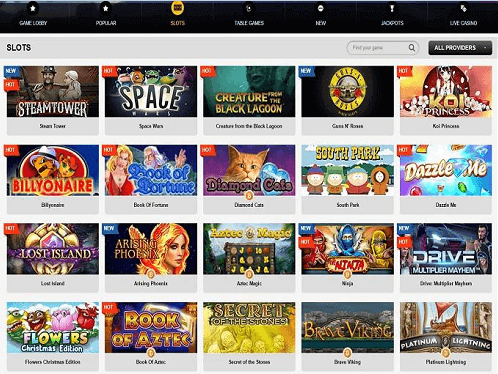 Playamo Casino_casino games lobby